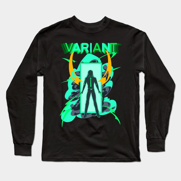 Loki Variant Long Sleeve T-Shirt by ShrikeDesigns